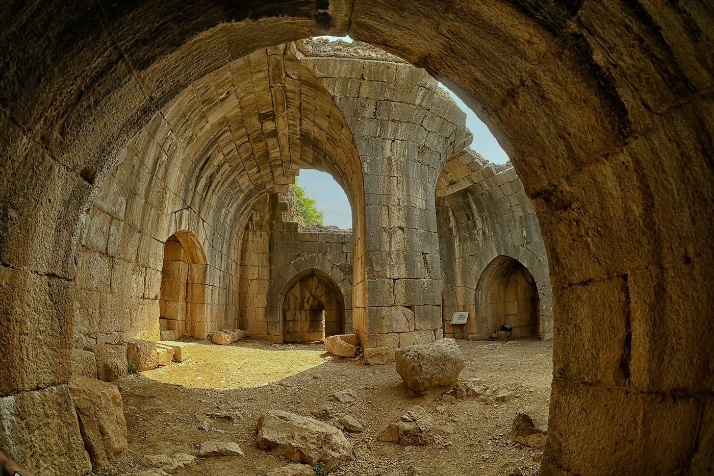 Крепость Нимрод.Израиль