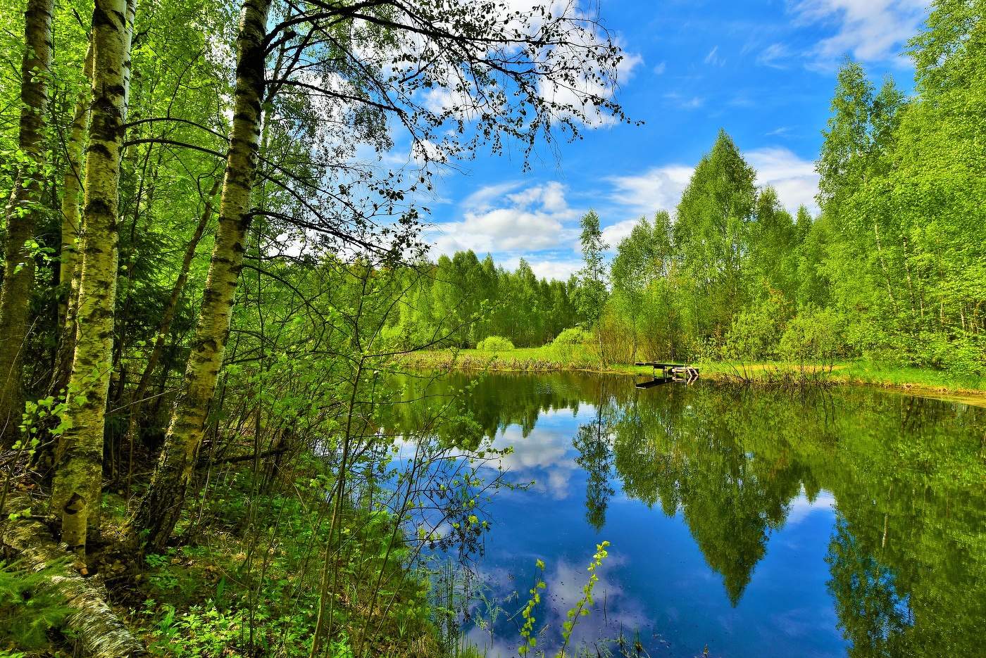 Безветренный день ...