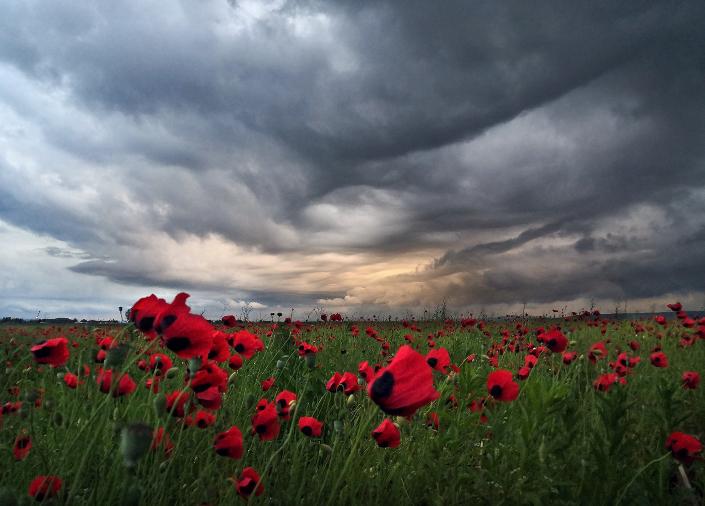 Сильная облачность