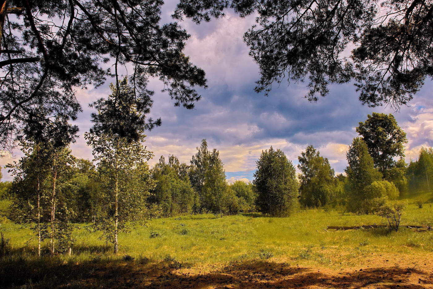 Тёплый вечер.**