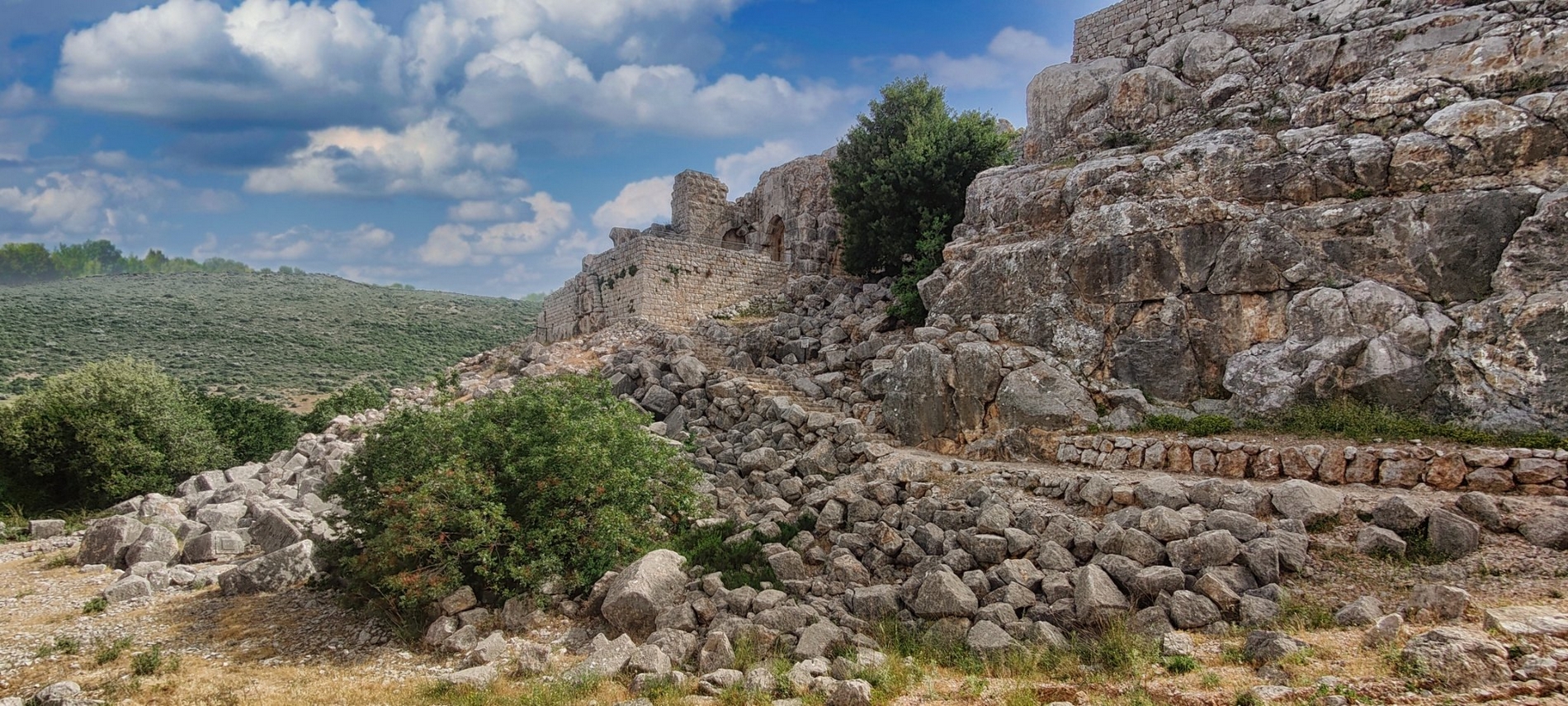 Крепость Нимрод.Израиль