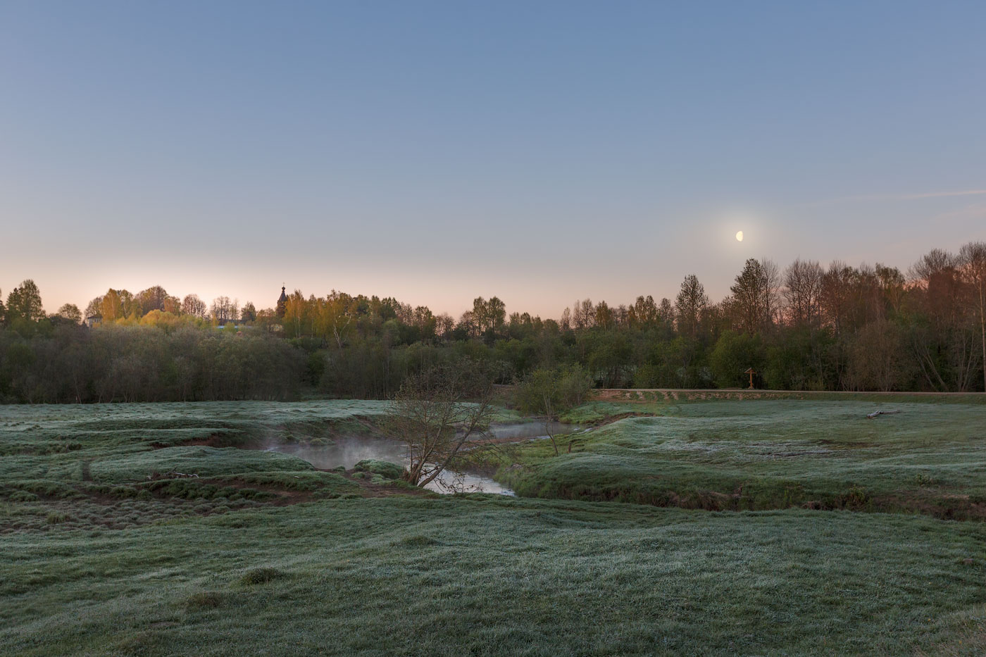 Холодное майское утро