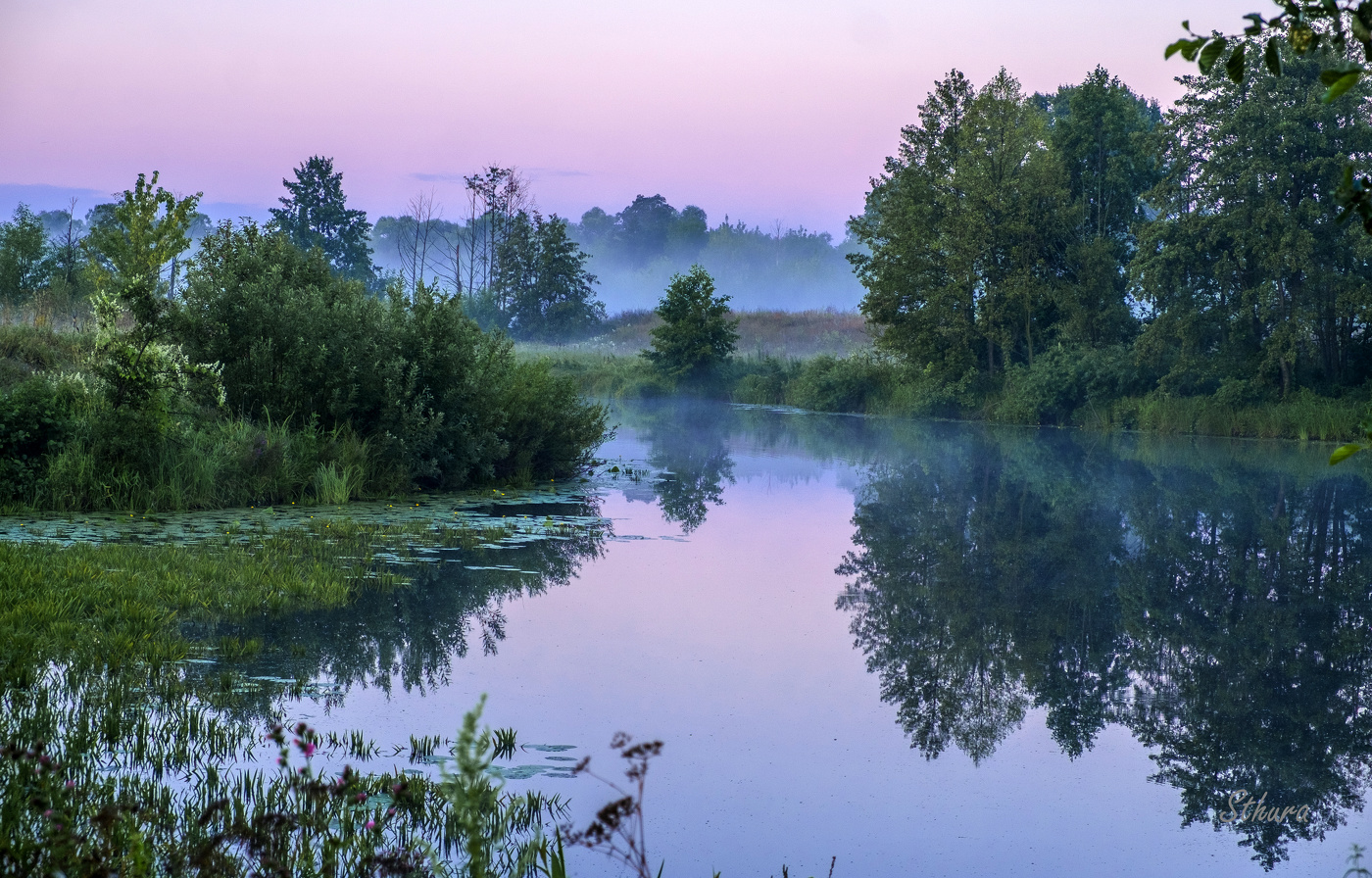 Утренний пейзаж.