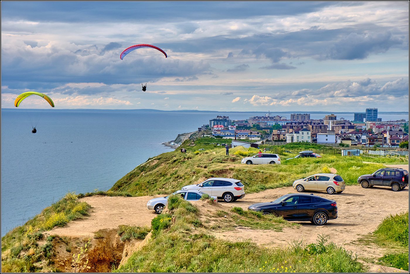 Высокий берег.