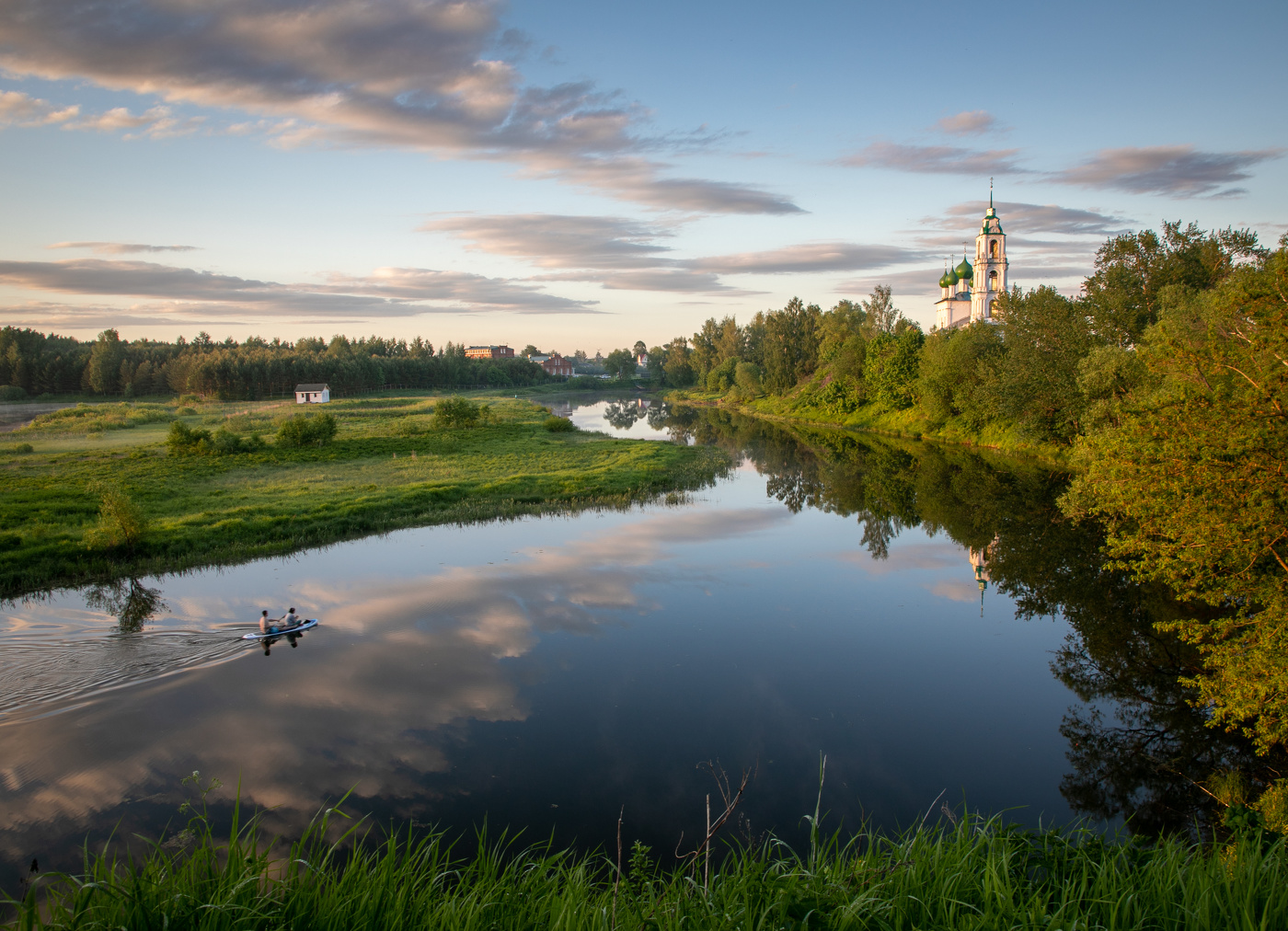 Вечер в Диево