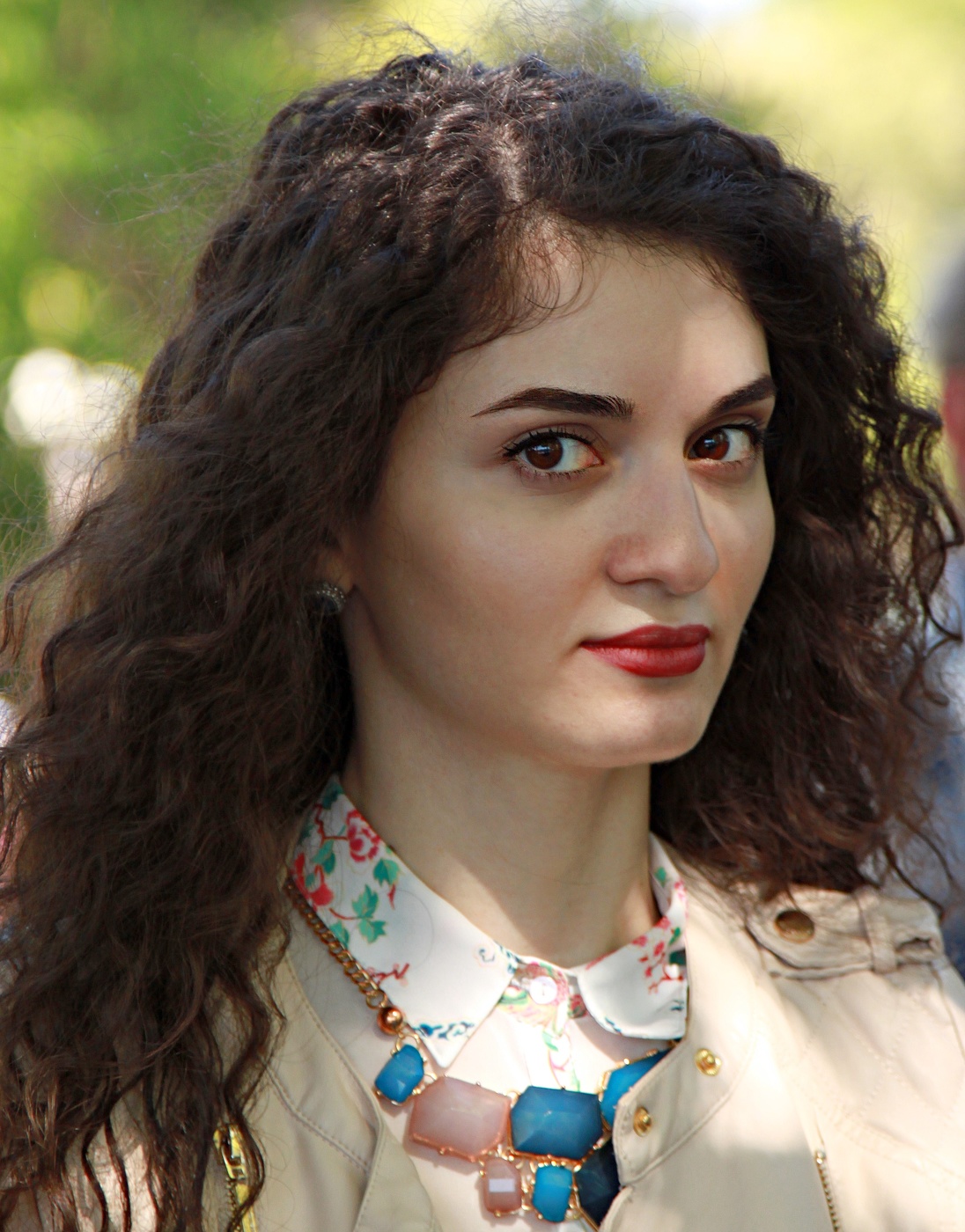 Портрет прохожей