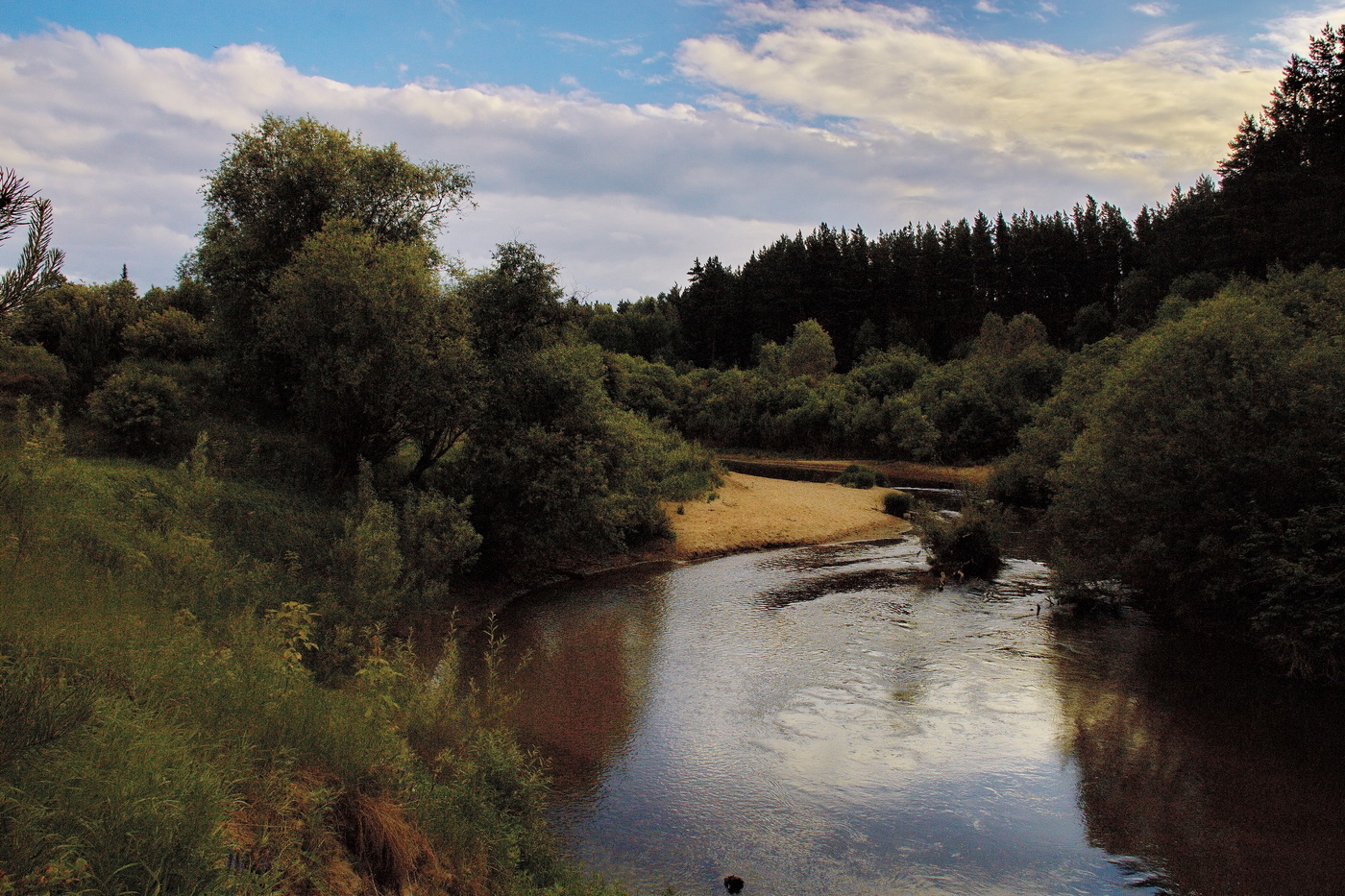*Вечер у реки.**