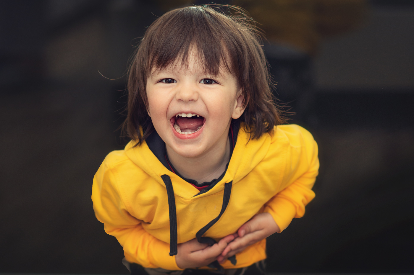 Самый искренний смех - детский..)