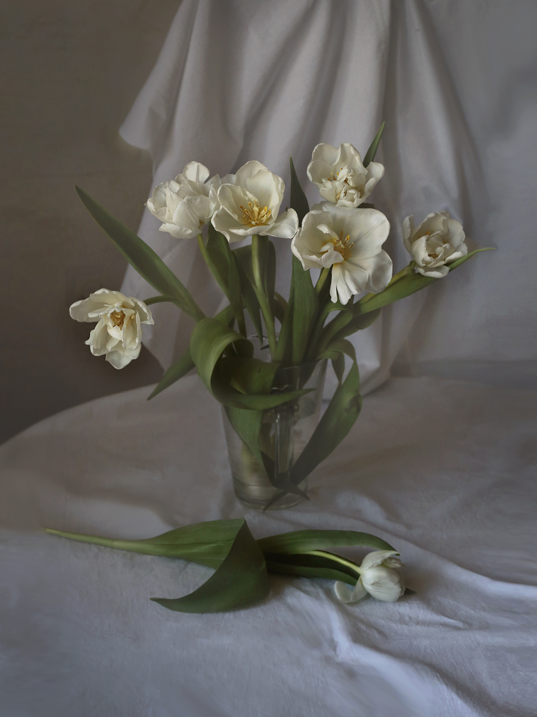 Тюльпаны в вазе