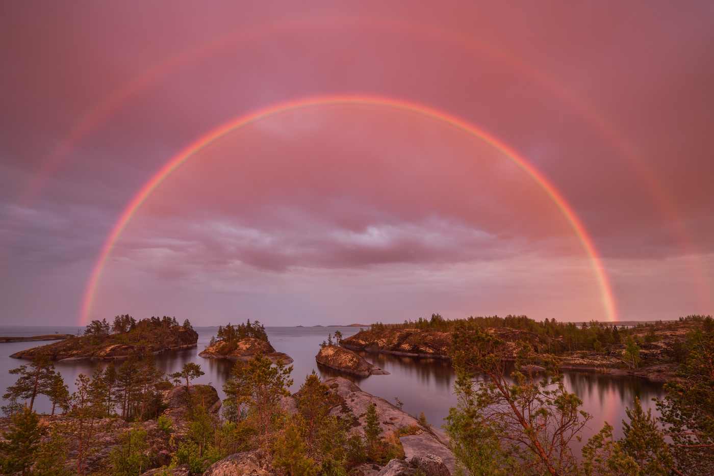 Радужный вечер...