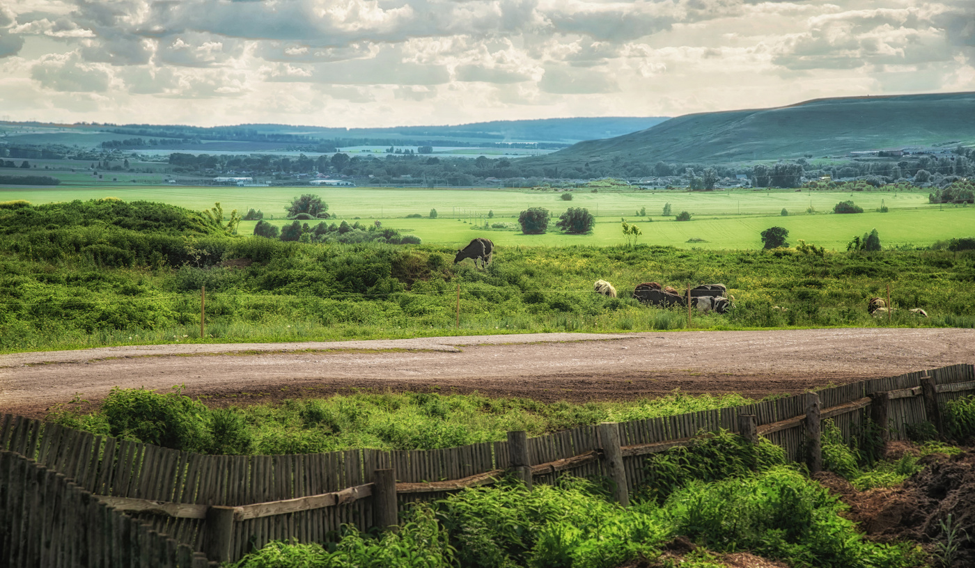За околицей села Каратово