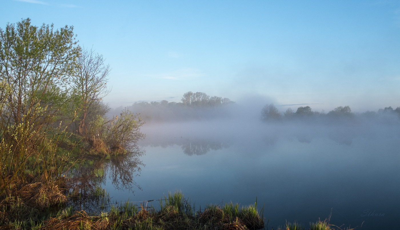 Утренняя тишина.