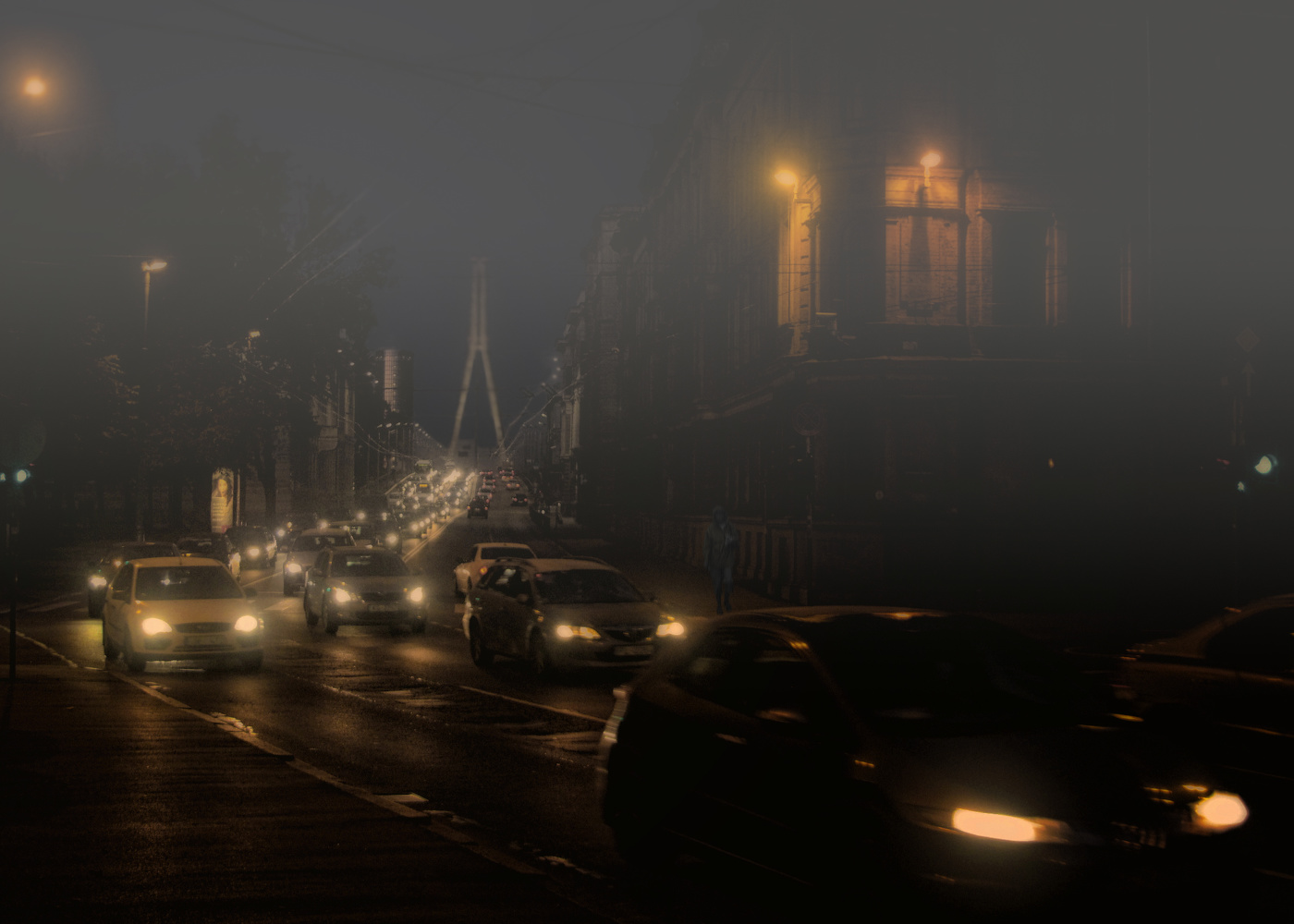 Вечерний трафик...