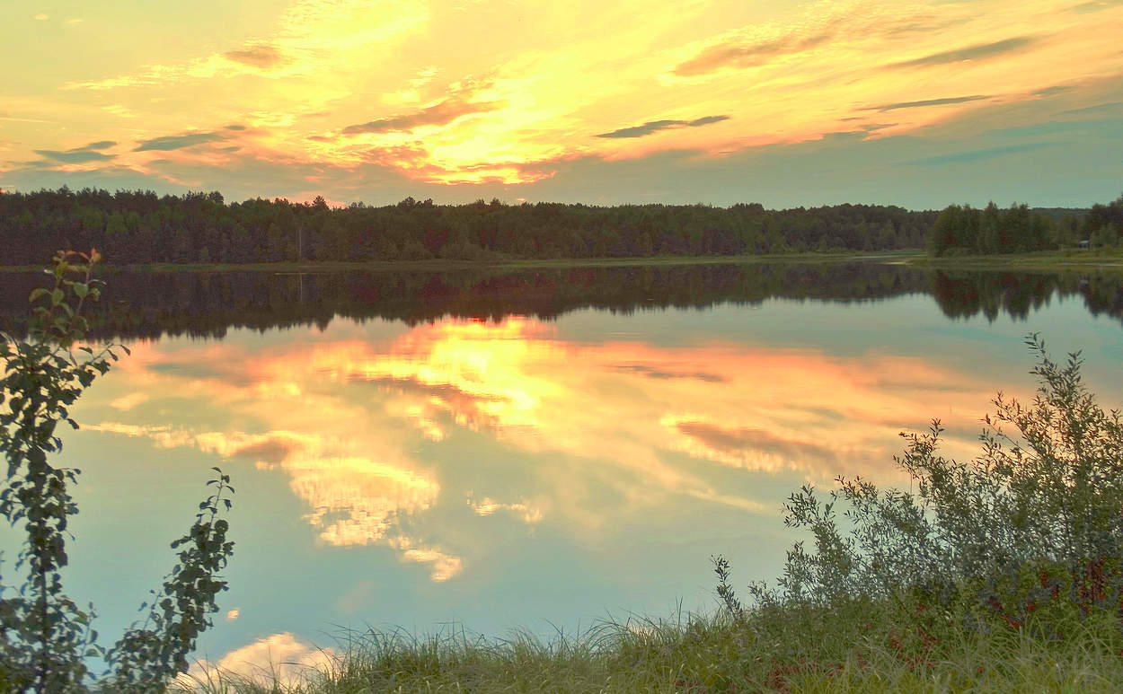 Тихий летний вечер