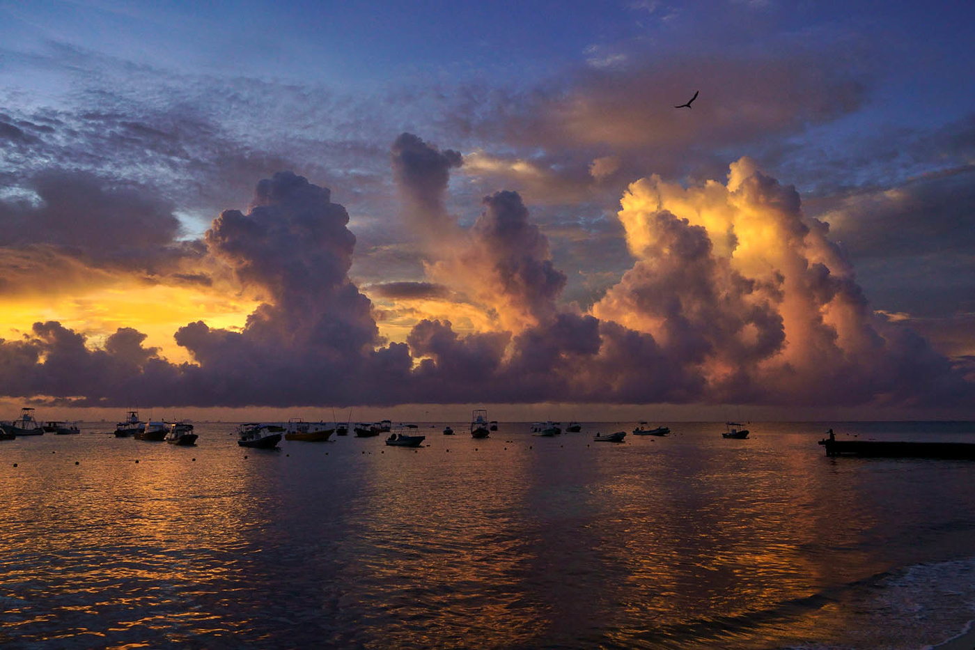 Утро в Плайя Дел Кармен