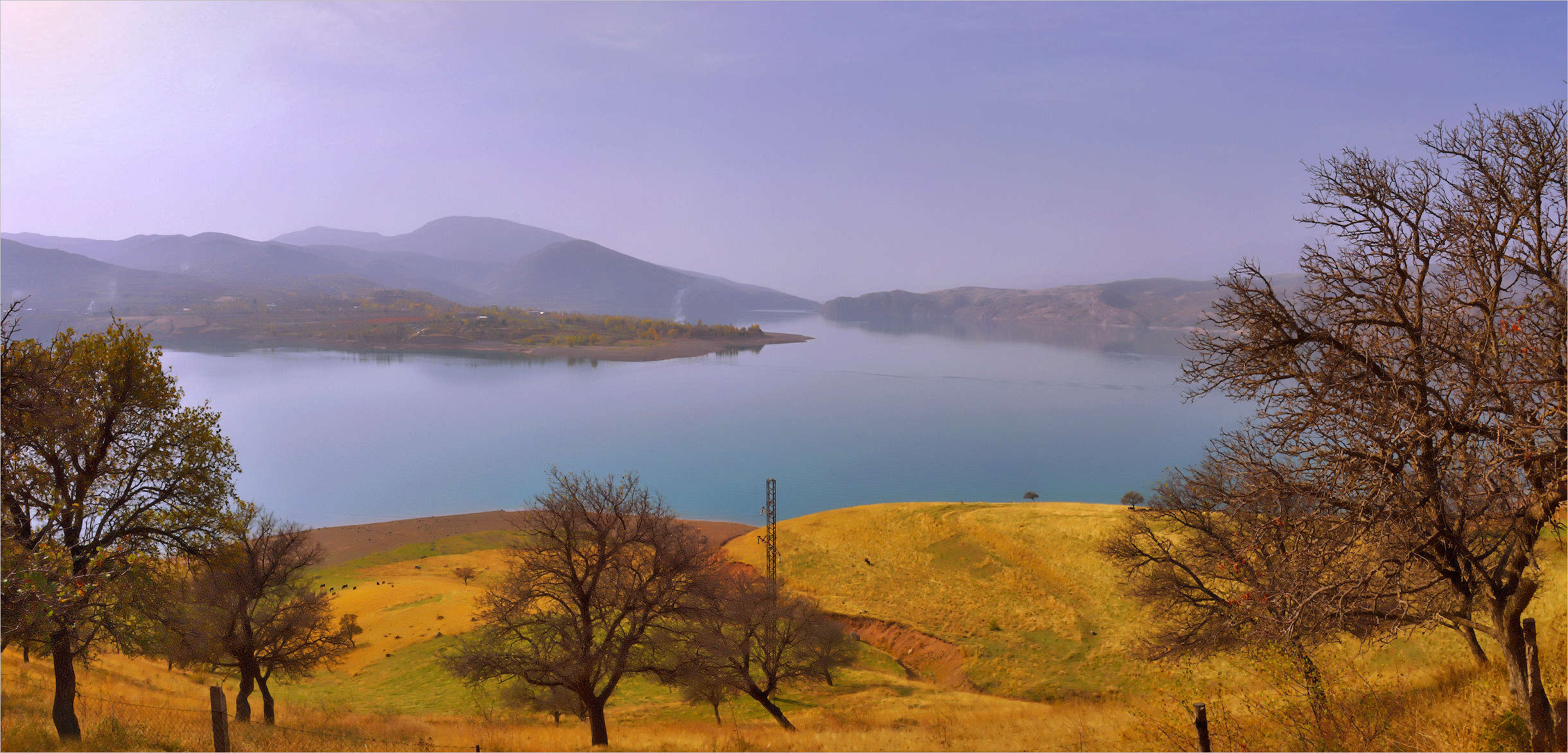 Осень на Чарваке.