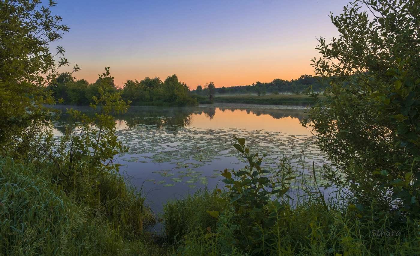 Летняя заря.