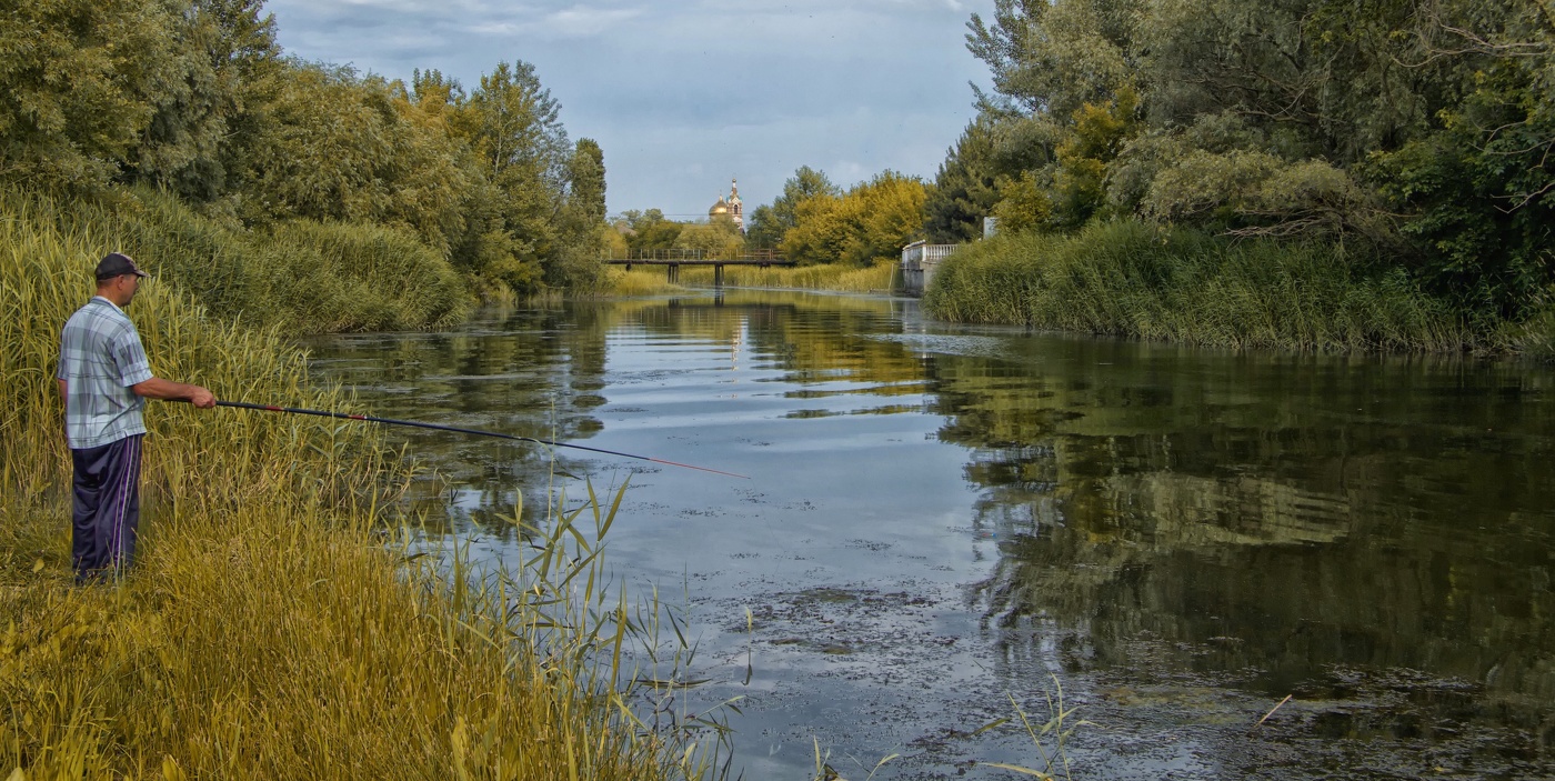 Хорошо на речке летом