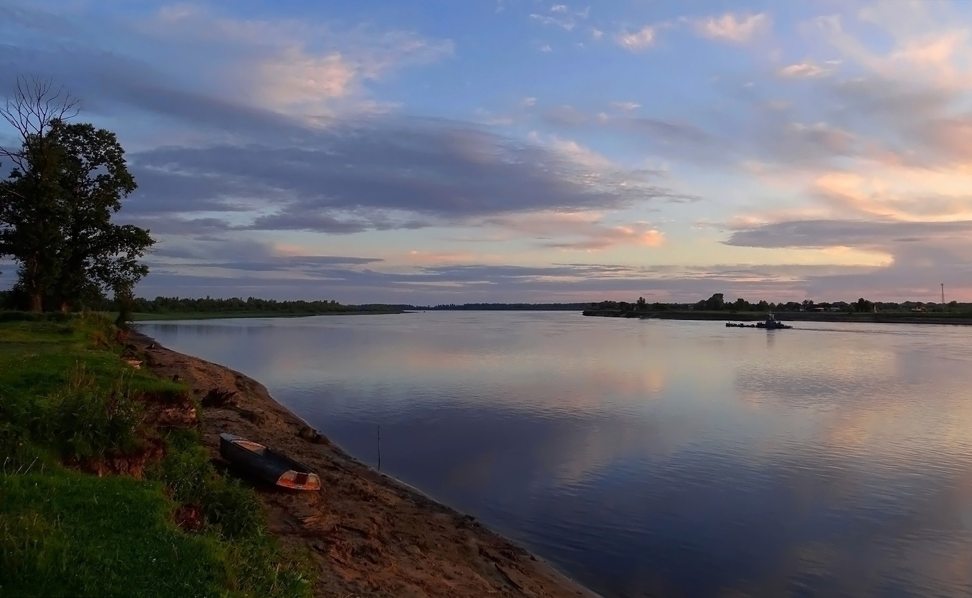 Июньский вечер на Оби