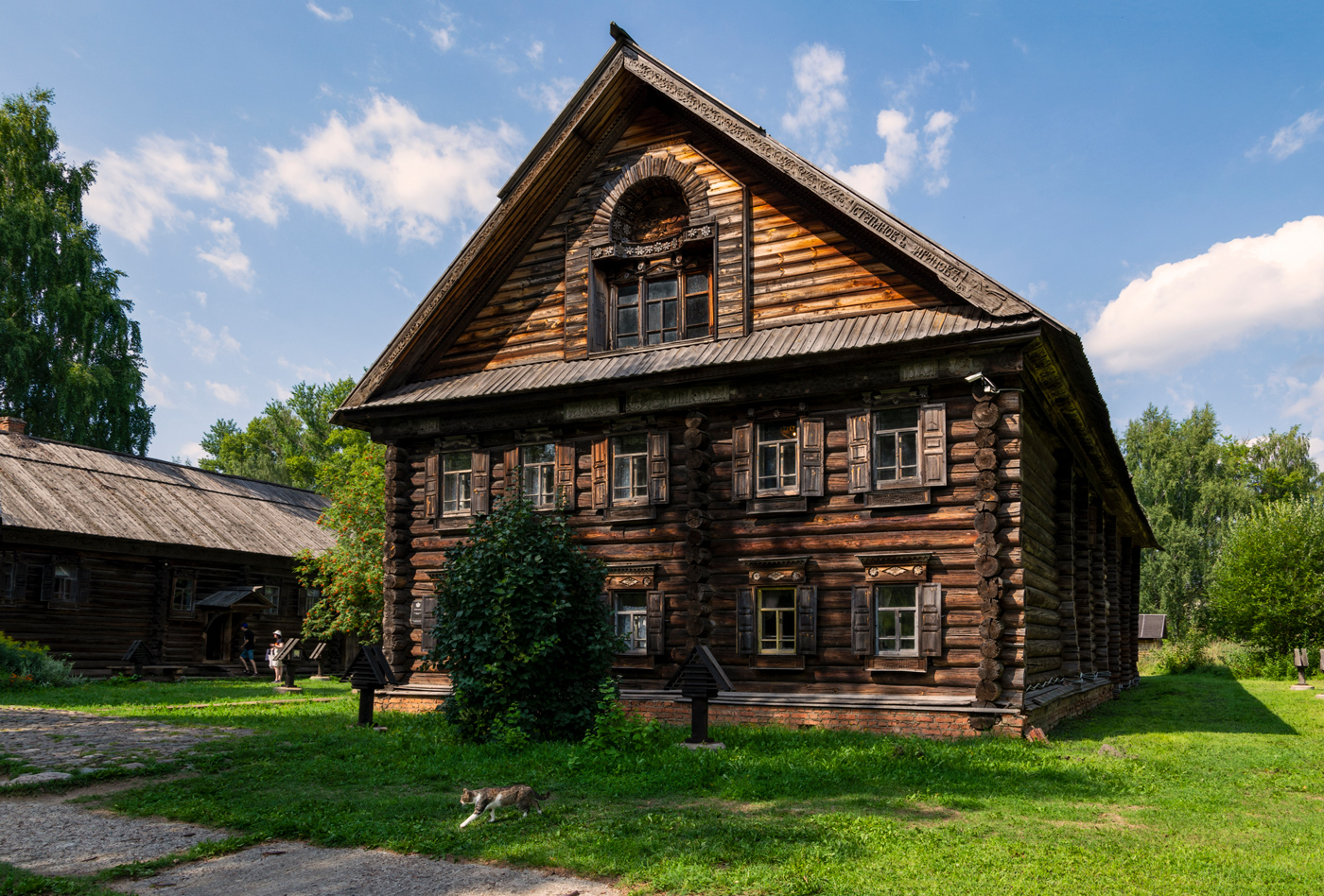 когда-то так строили на Руси...