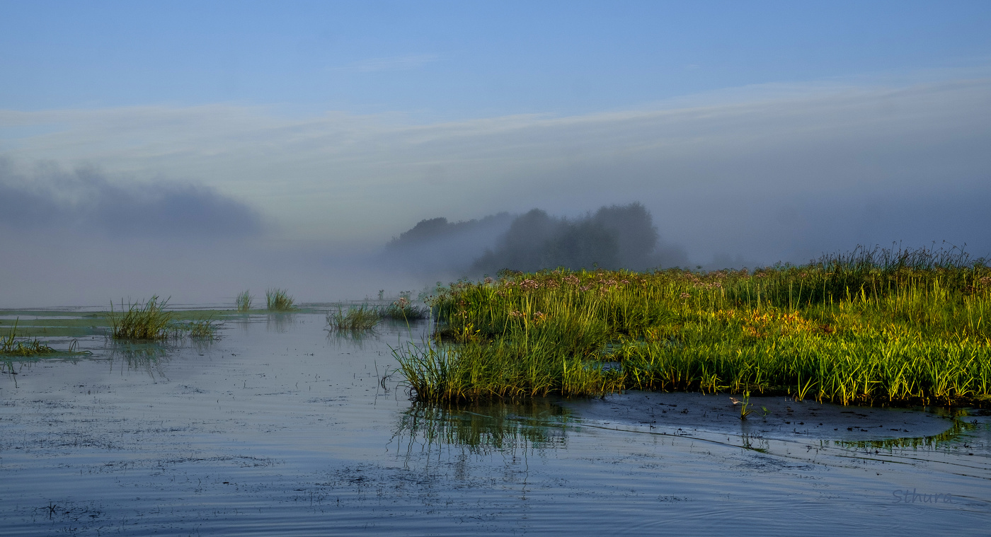 Утро на Оке.