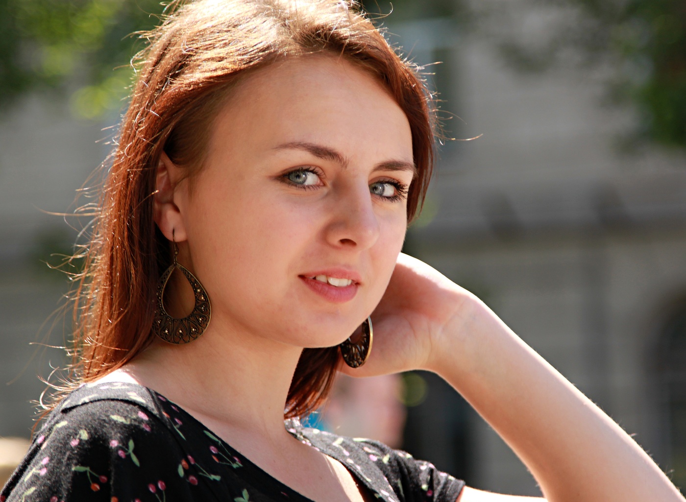 Уличный портрет