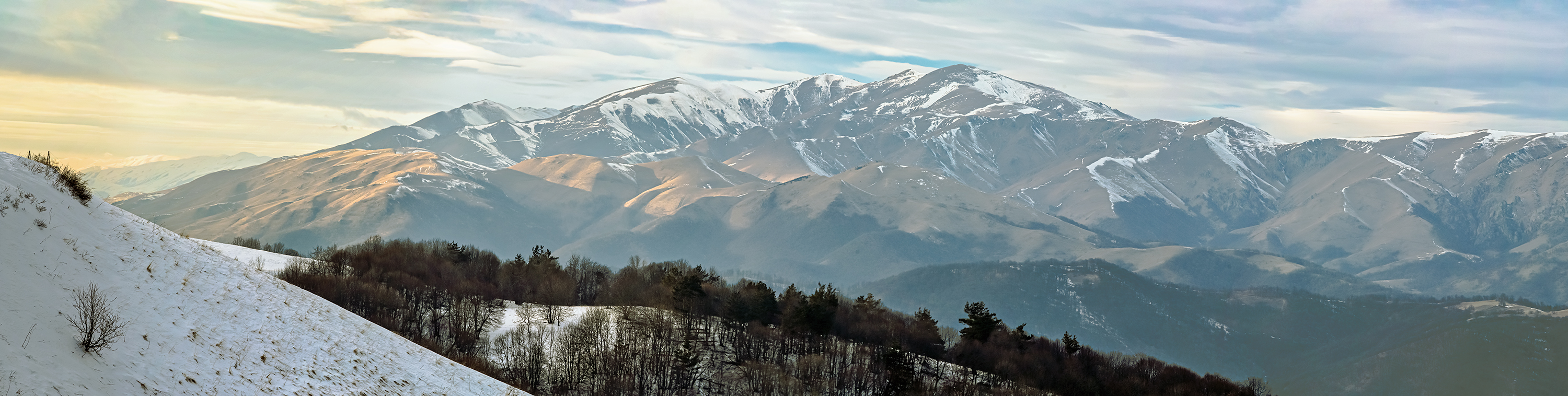 Зимний день в горах