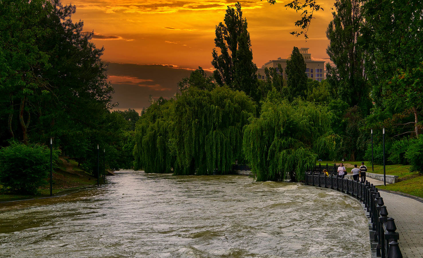 Салгир вечерний