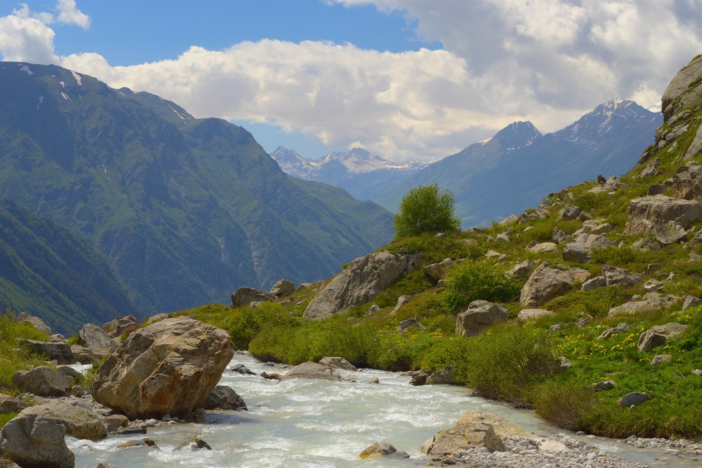 Лето в горах