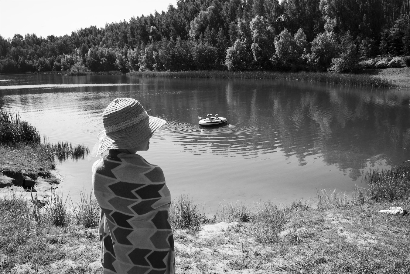 на озере Чистом