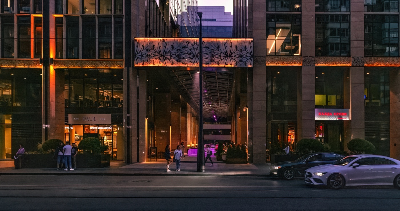 Вечер на улице Лесная