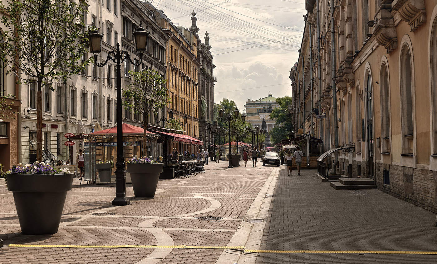 Питер.Июль.Жара.