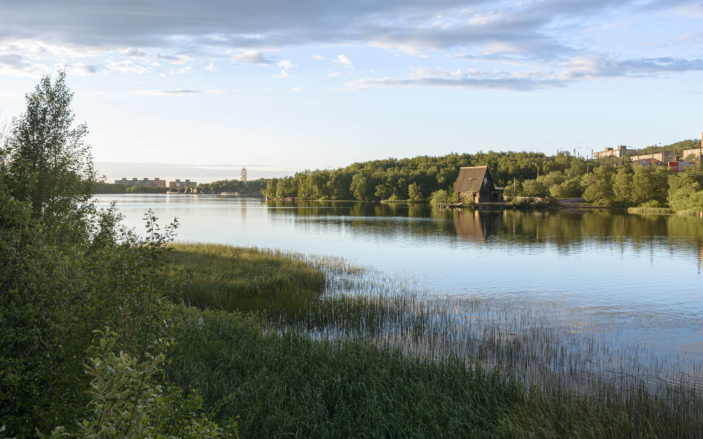 городское озеро