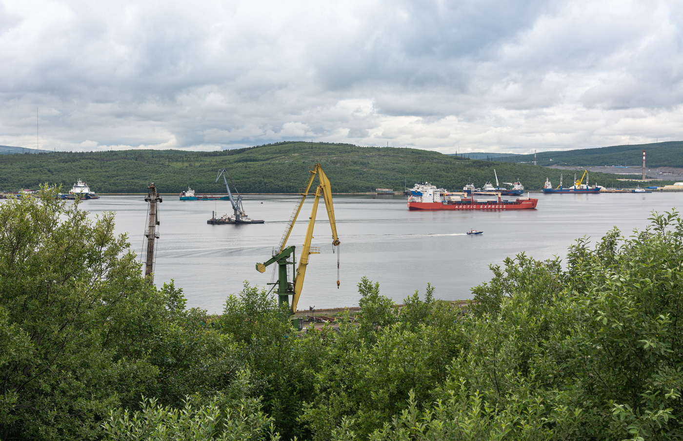 рабочая обстановка