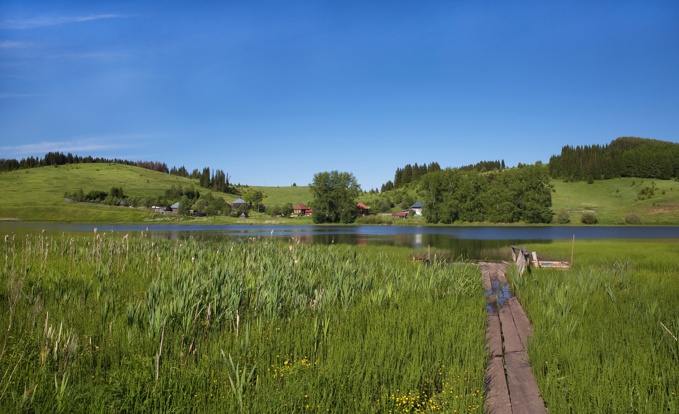 Деревенский пейзаж