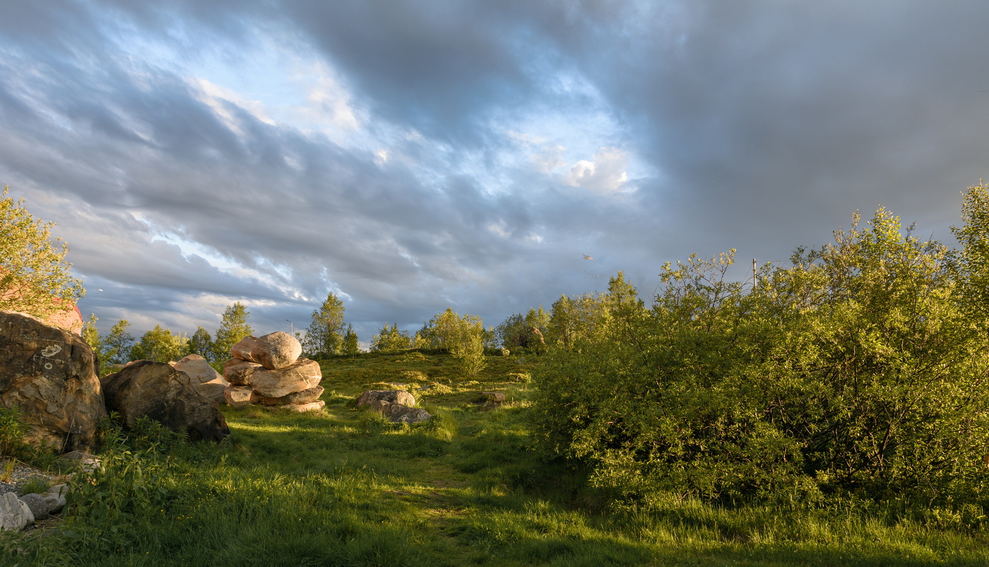 тёплый вечер