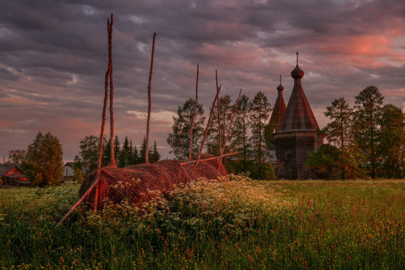 Утро белых ночей...