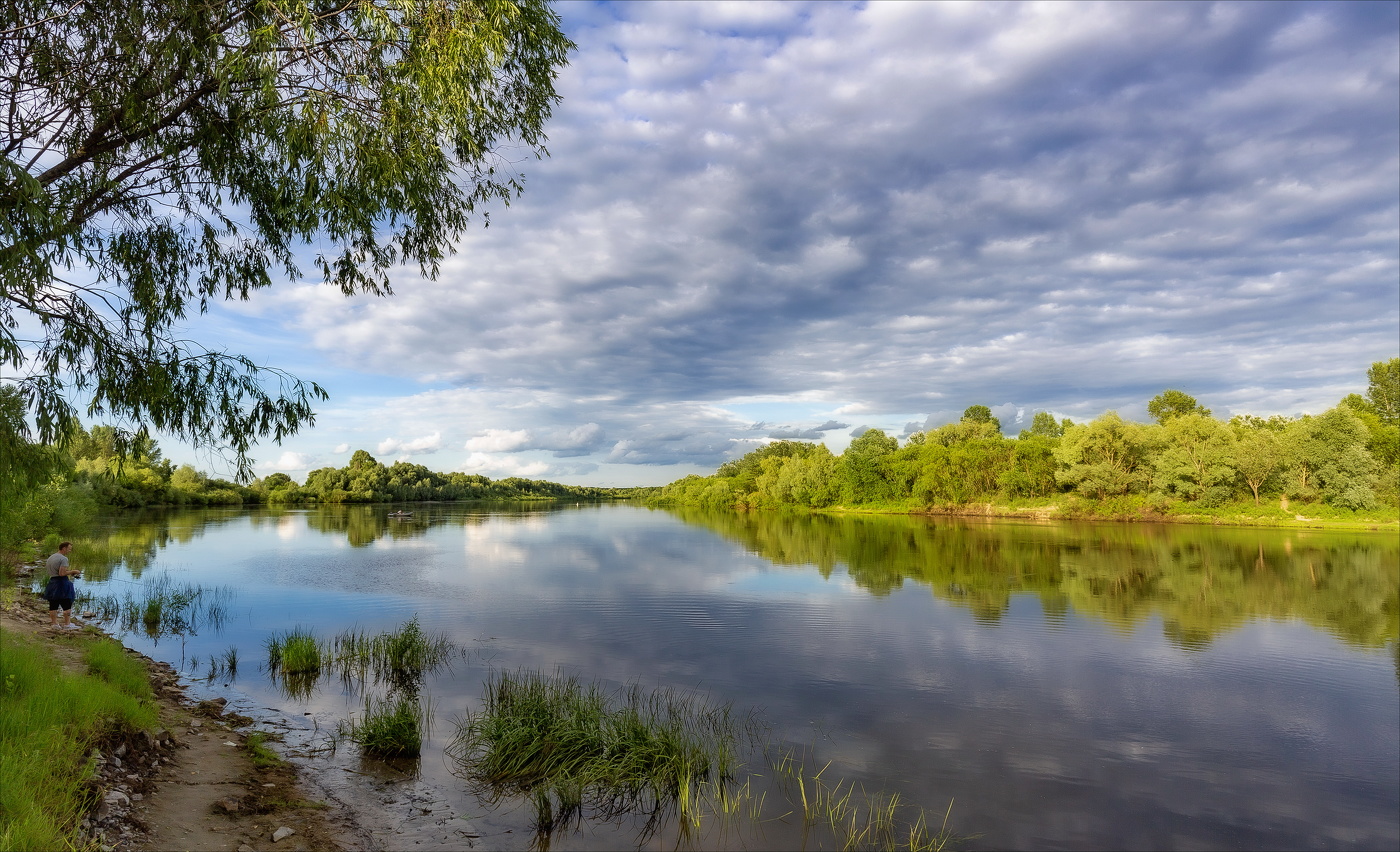 Летний вечер.
