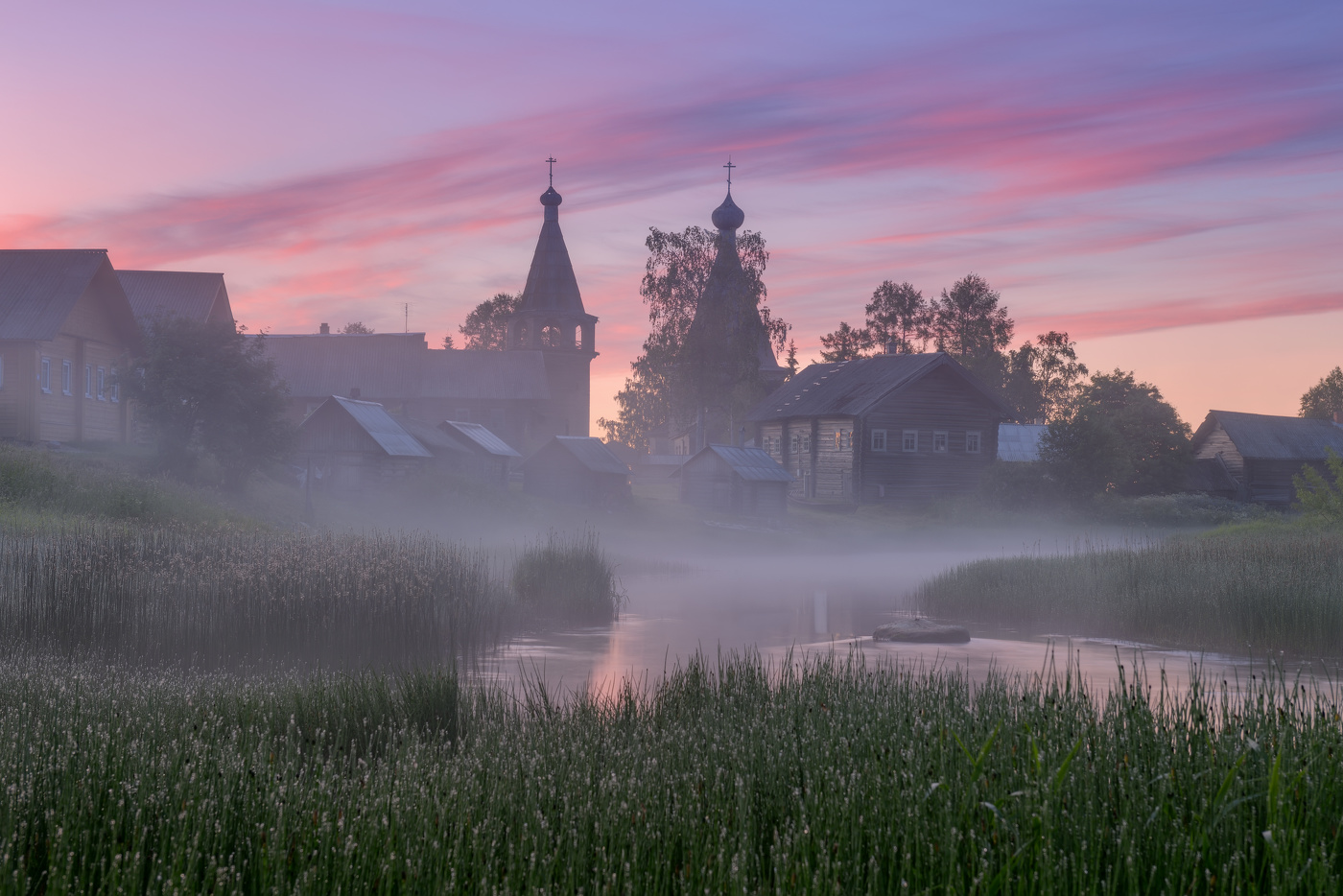 Утро на Чурьеге...