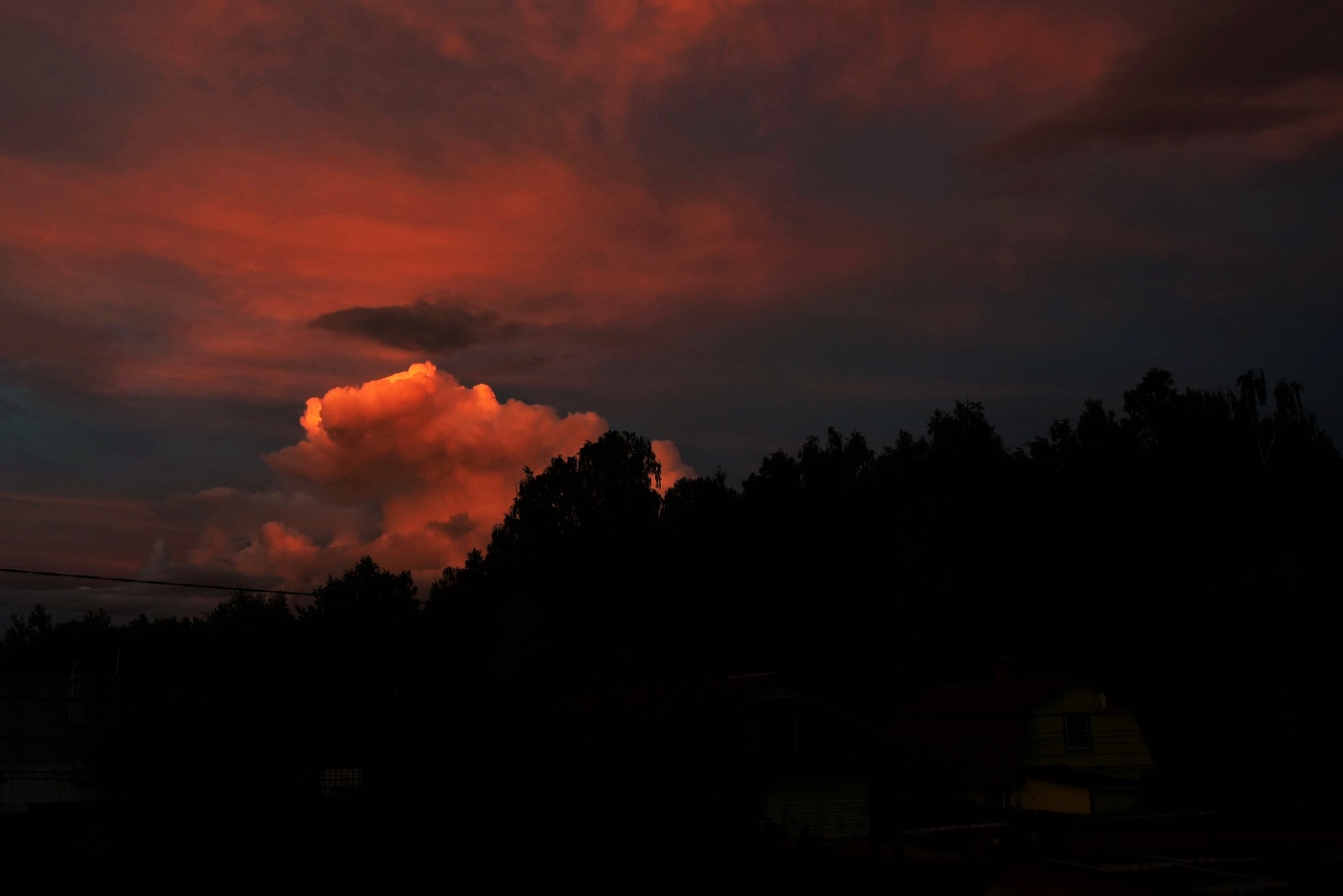 "Но меркнет день - настала ночь ..."