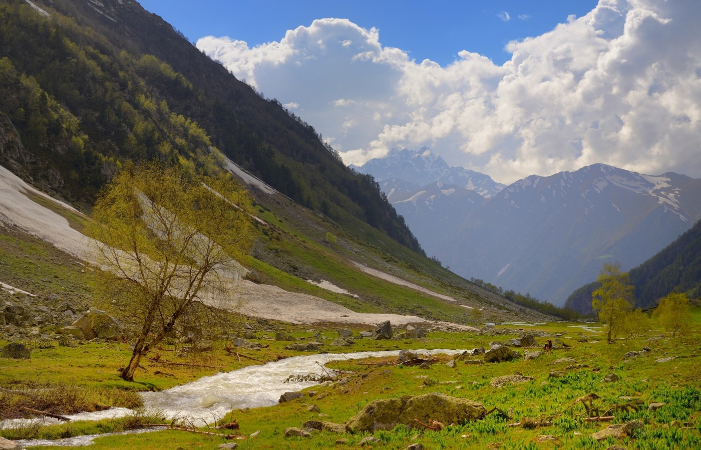 Вечер в горах