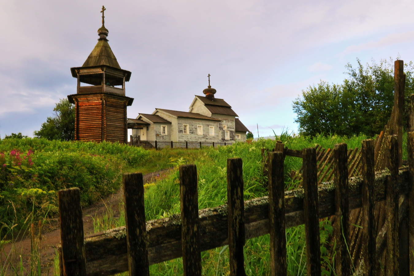 Церковь Николая Чудотворца в селе Ковда.