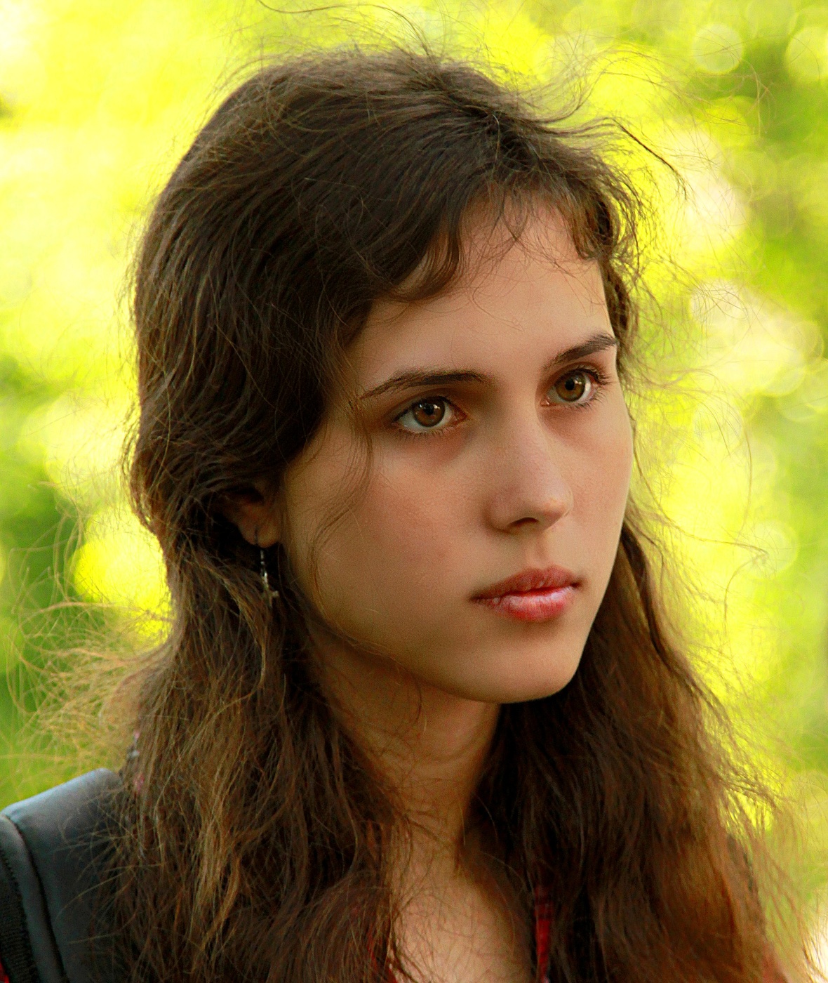 Портрет прохожей