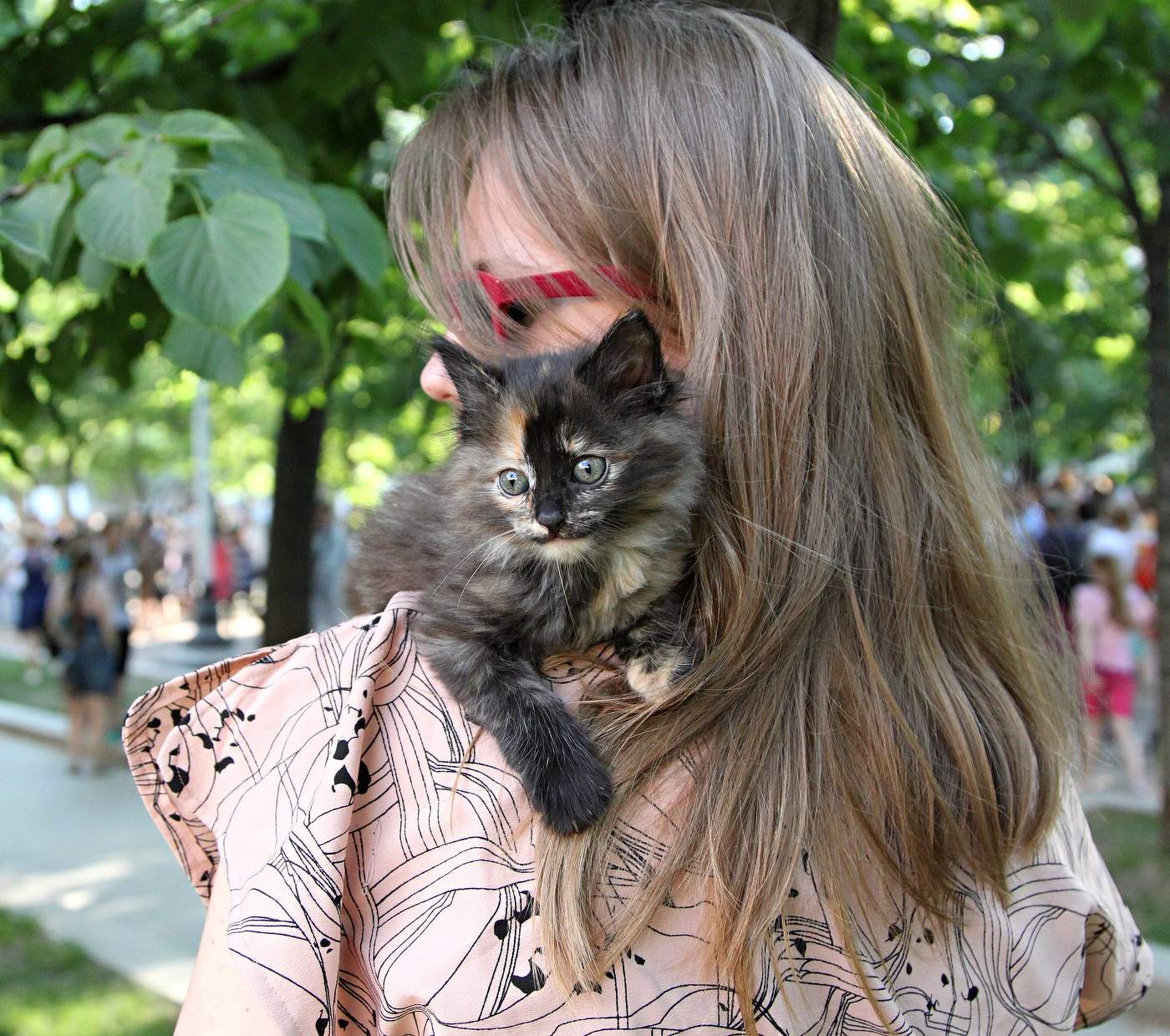 На прогулке