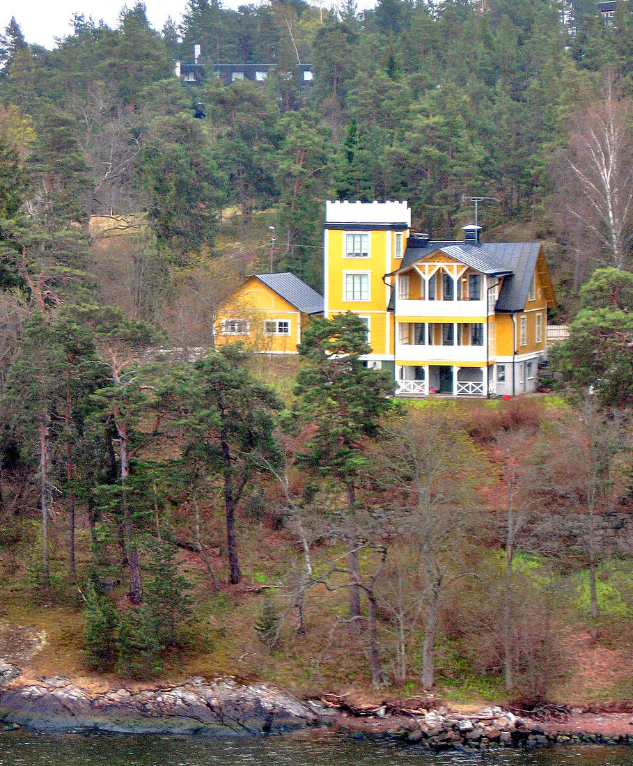 Вдоль берега Швеции