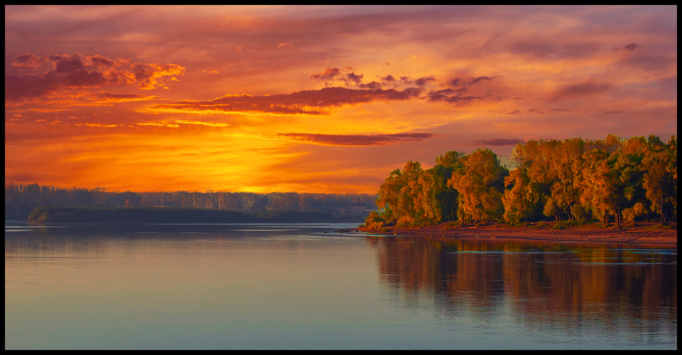 В лучах рассвета