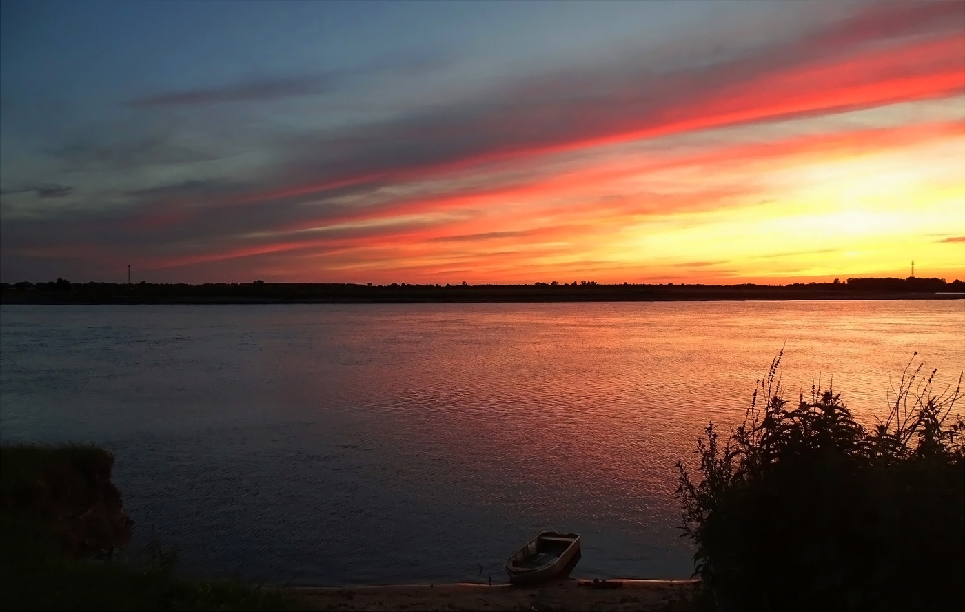 Летний вечер на Оби