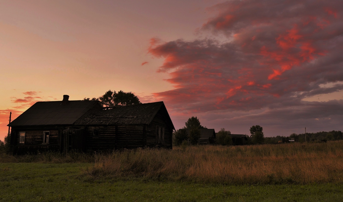 Гаснет вечер ...