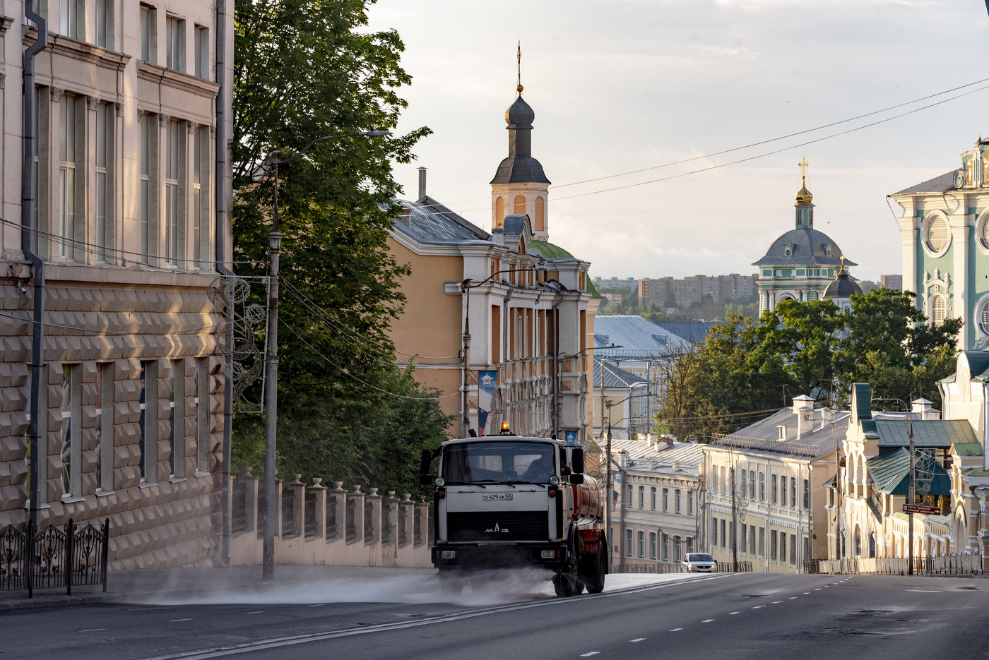 Утренний город