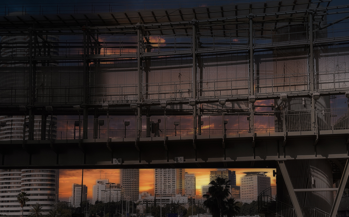 Одинокий пешеход